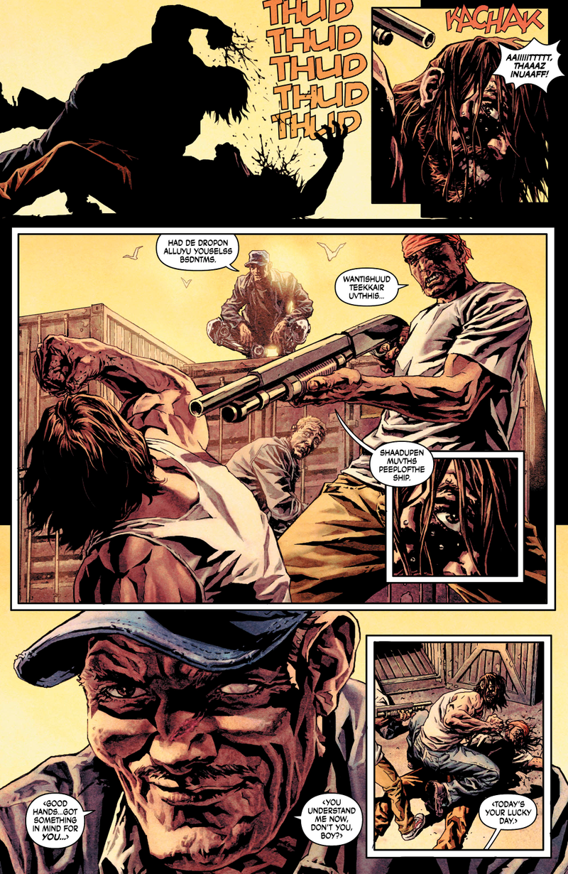 Illustration for article titled Exclusive DC preview: A new fighter enters the bleak dystopia of Suiciders